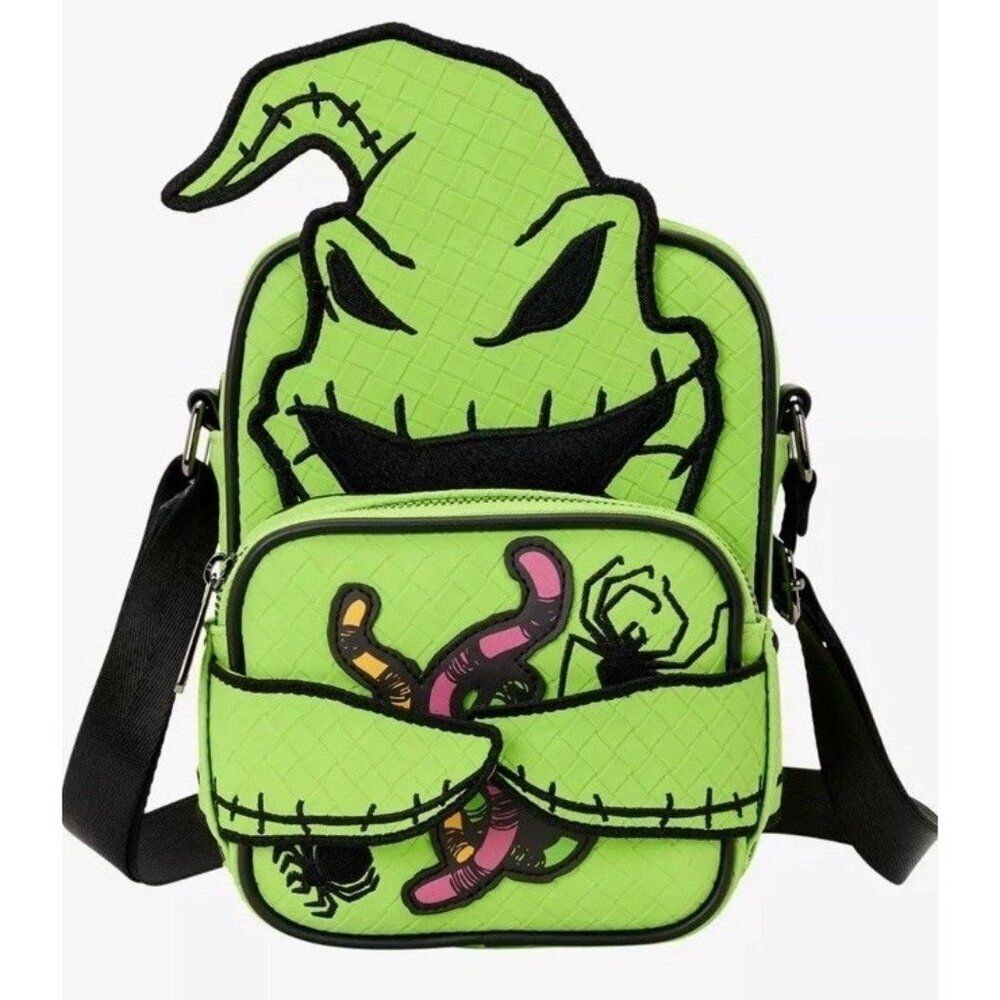 The Nightmare Before Christmas Oogie Boogie Glow In Dark Cosplay Crossbody NWT